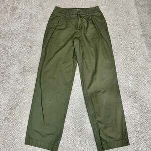 A New Day Women's High-Rise Tapered Ankle Chino Pants Olive Sz 4